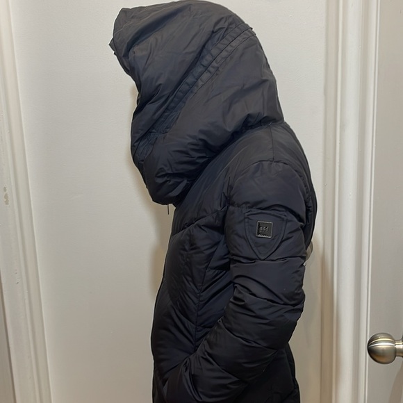 Add European made in Milano Italy designer hooded avant guard down winter - Picture 6 of 7